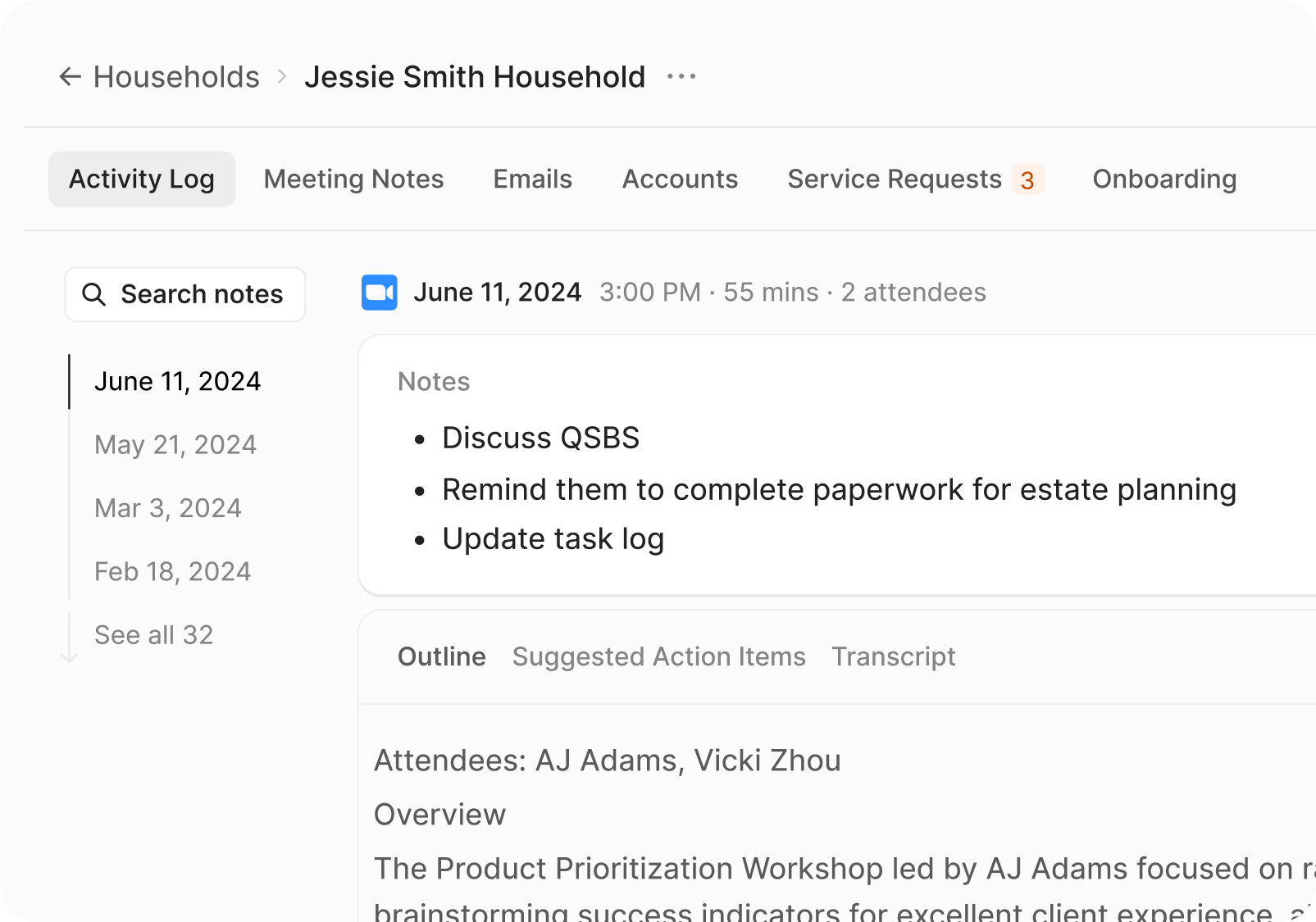 AdvisorHQ feature 2