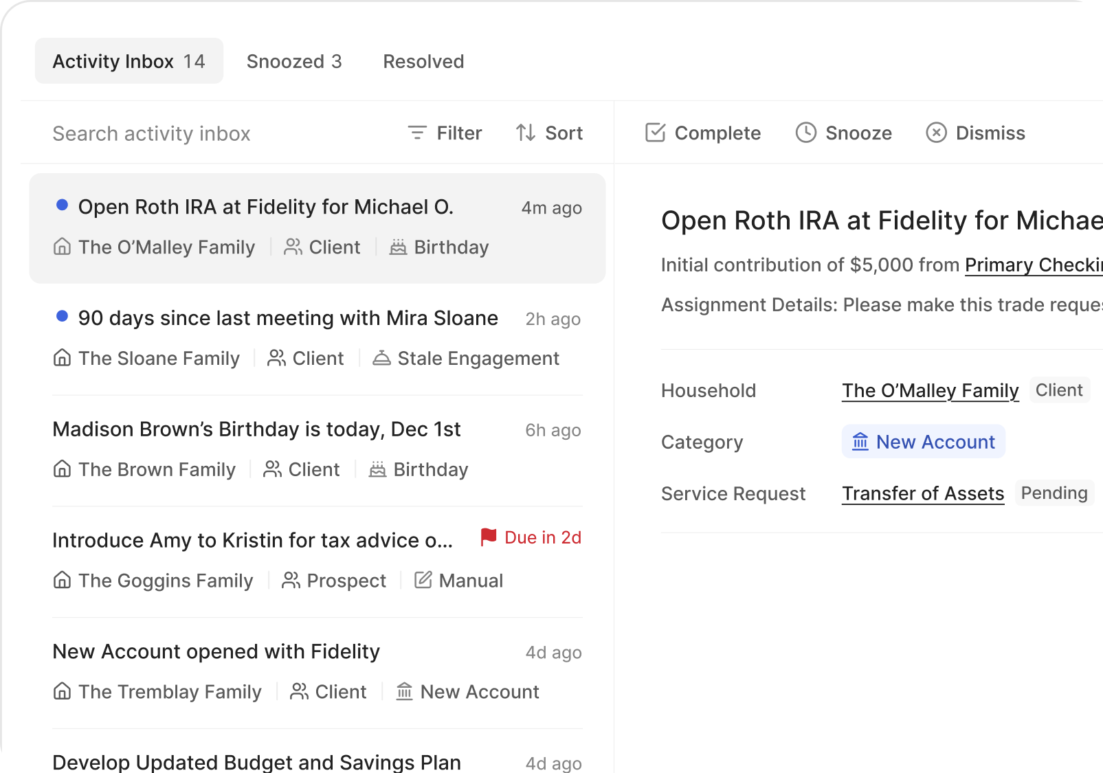 AdvisorHQ feature 3